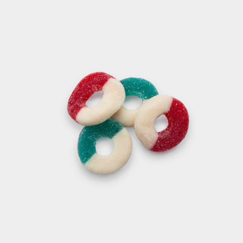 Buy High Potency Blue Raspberry Rings & Cherry Rings online | Gummy420